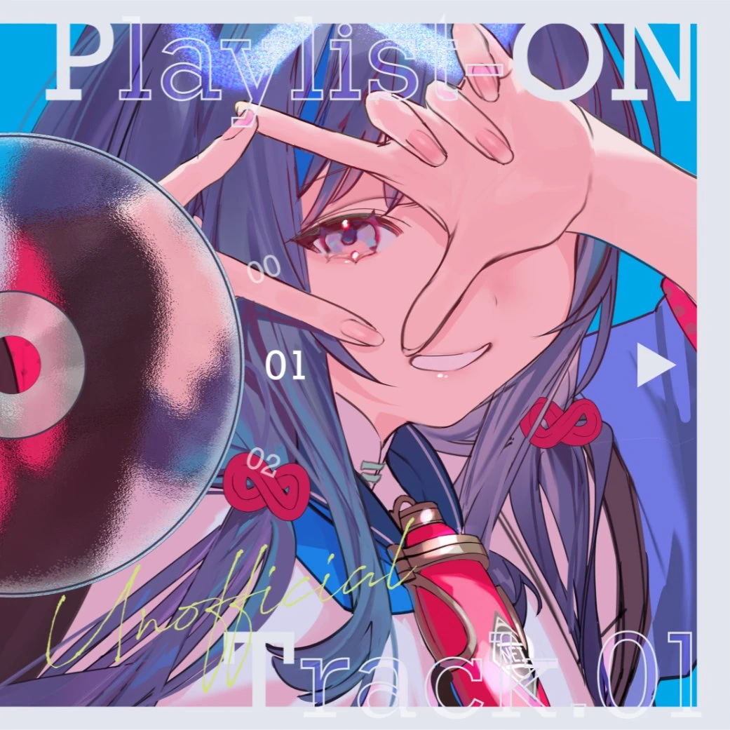 Playlist-ON Track.01 Illustration by Nishiki Kope