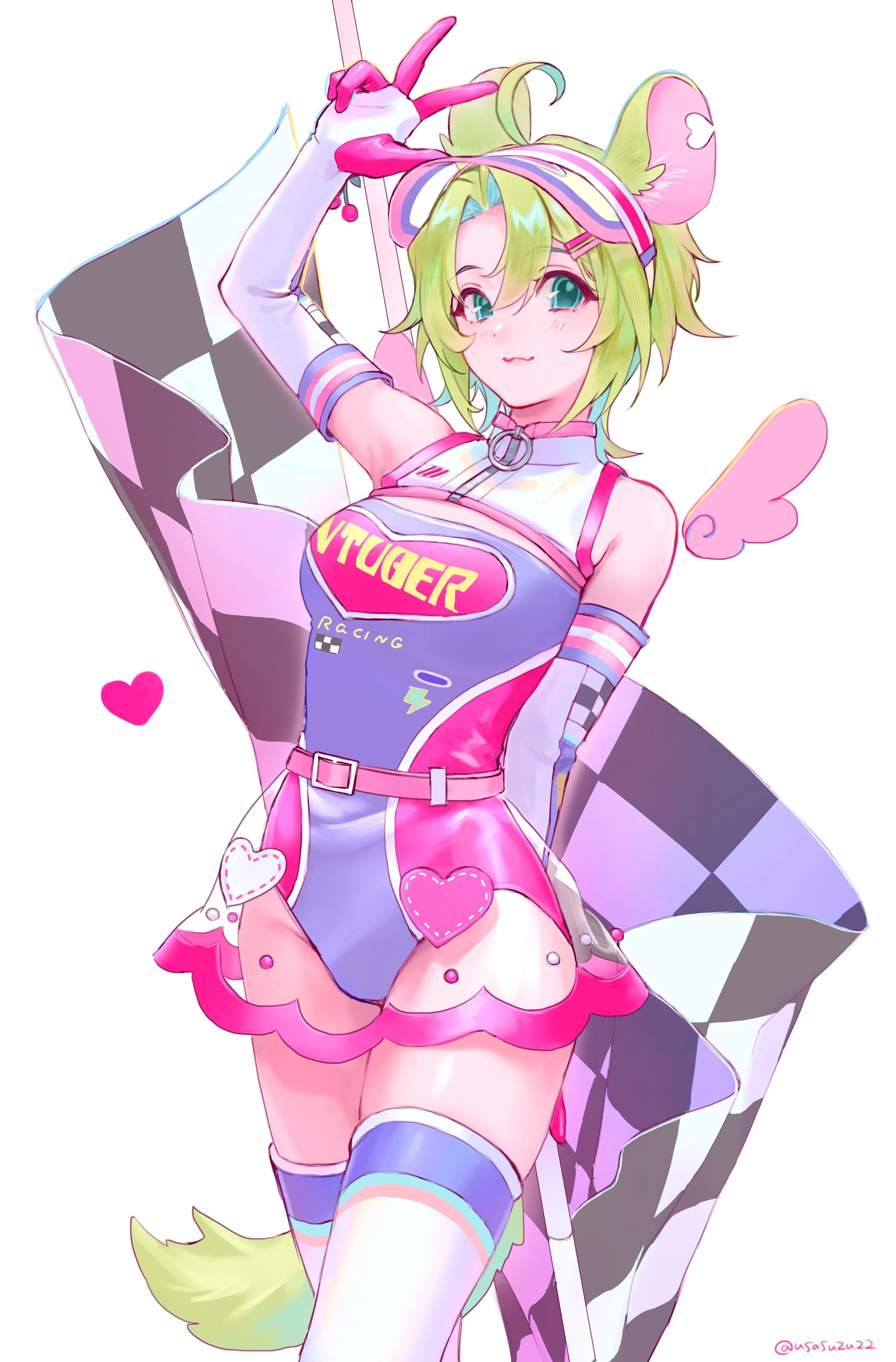 Debut Commemorative Illustration<br>by usasuzu