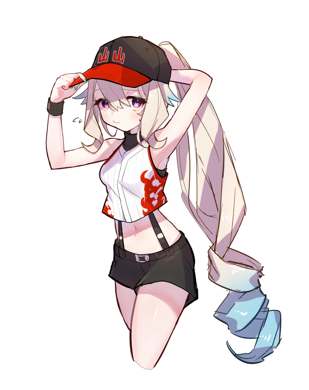 Enna in her NIJISANJI Koshien team uniform (no wings) by KT