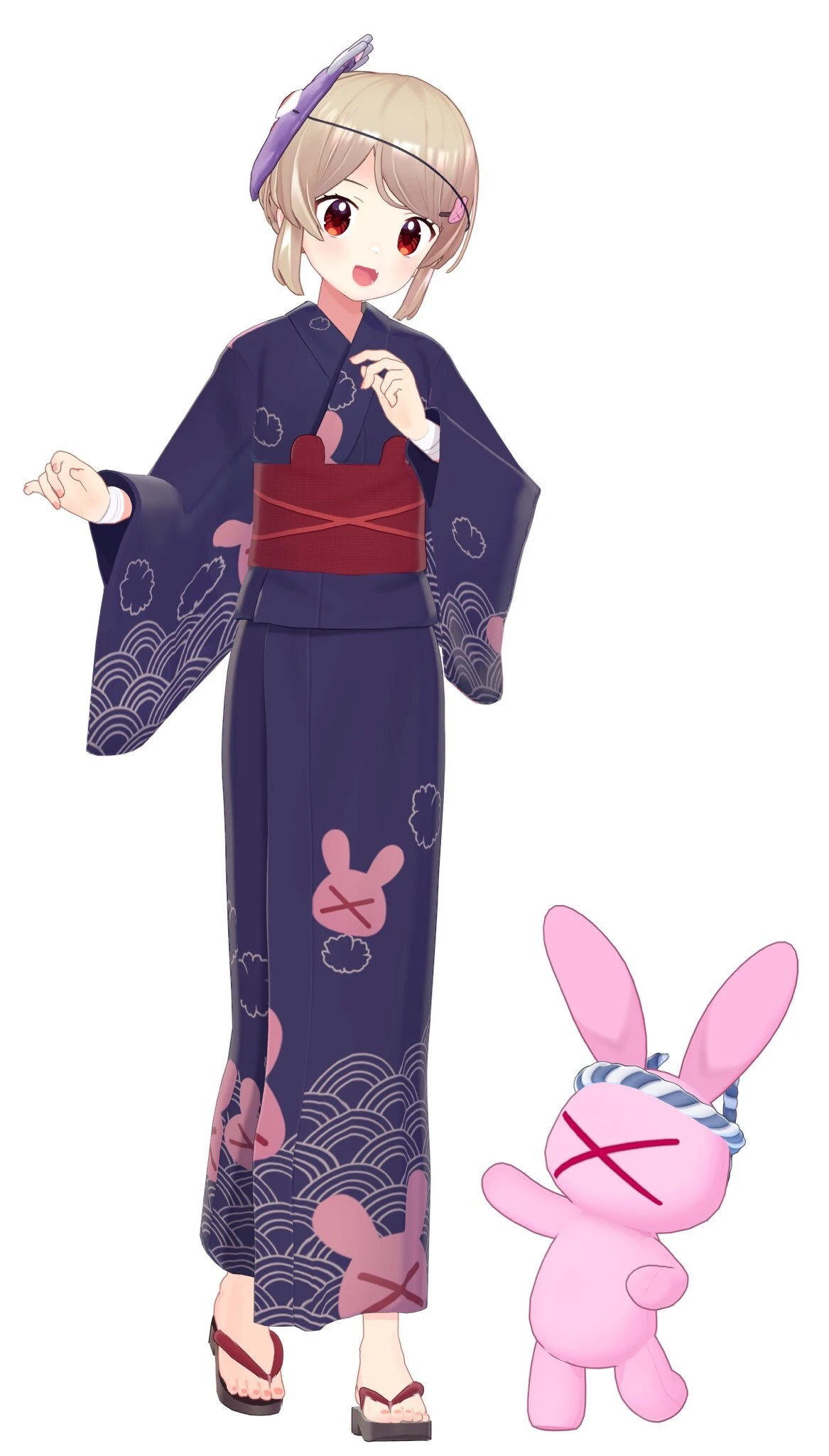 Natori Sana 3D Yukata Costume
