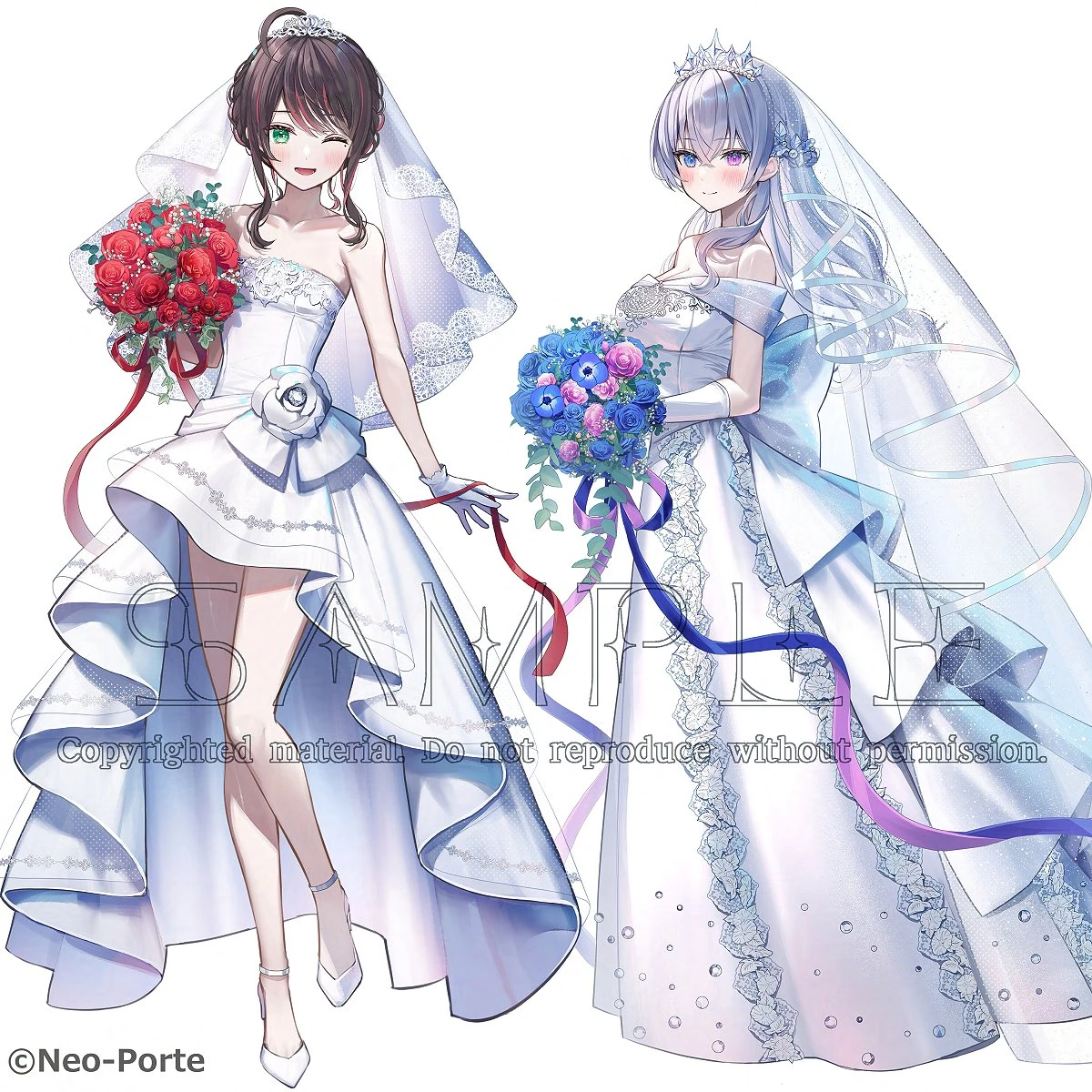 June Bride Illustration<br>by [https://x.com/samo_cha/status/1935641136309407812 samo*cha]