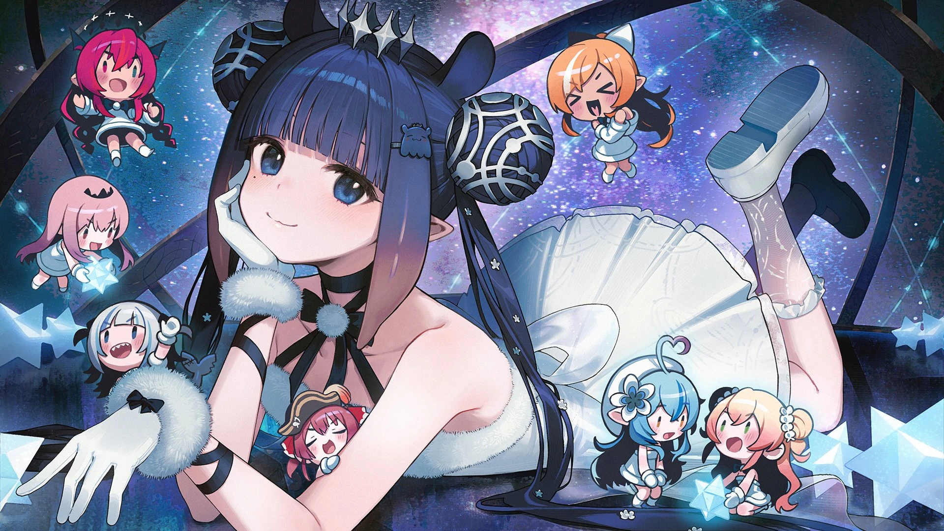 Ninomae Ina'nis 3D Live Pleides Thumbnail by Ninomae Ina'nis