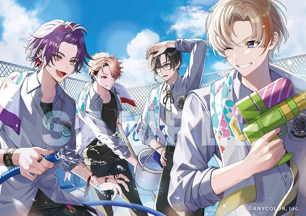 VOLTACTION × Karaoke Manekineko -Poolside Moment- Illustration by Michikake