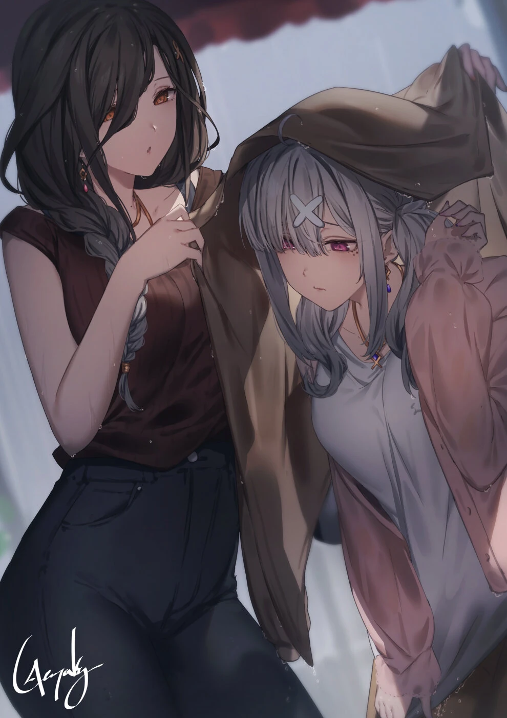 Crossick Amemoyo Illustration by Genyaki