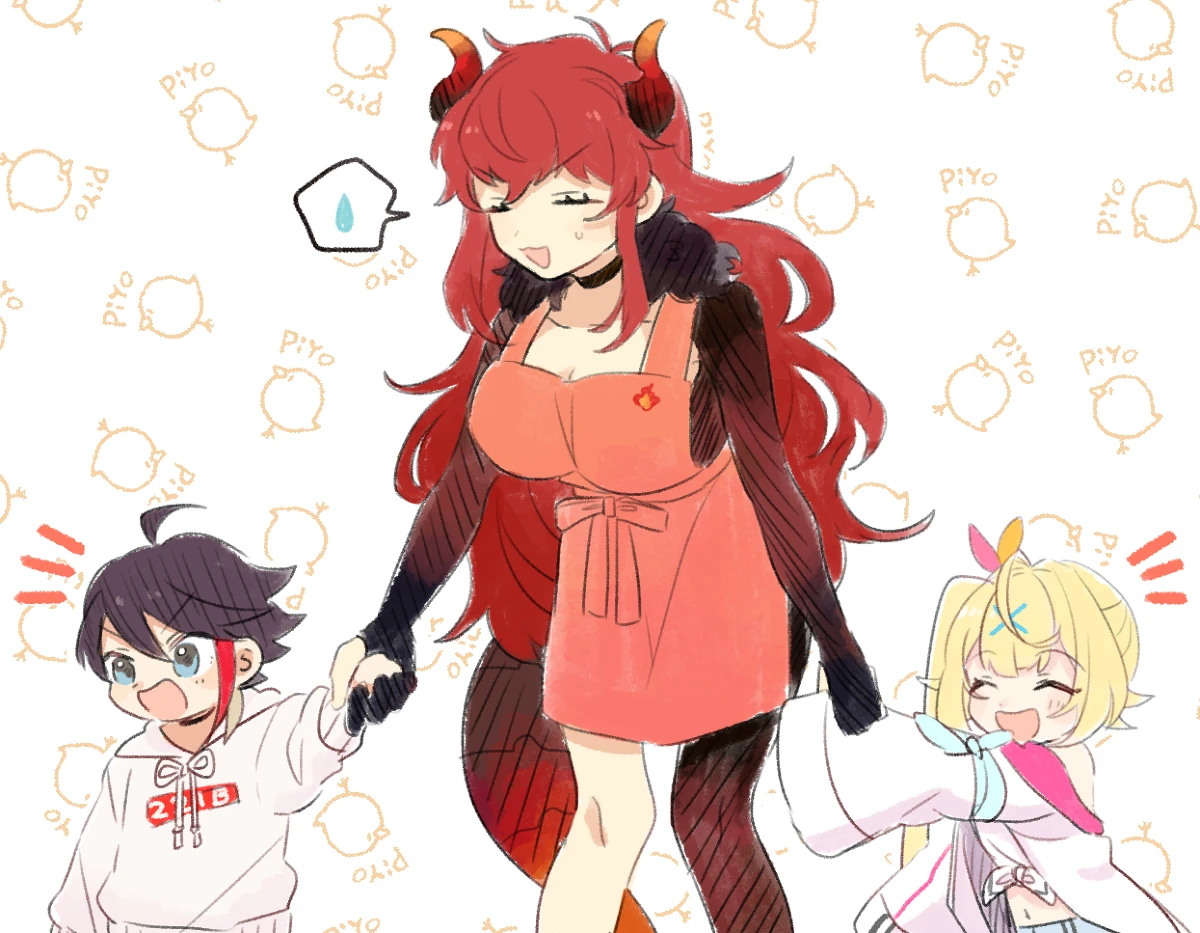 Dola, Hoshikawa Sara, and Saegusa Akina by Harunpi