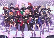 hololive English 3rd Concert -All for One- Key Visual by Susumu Kuroi