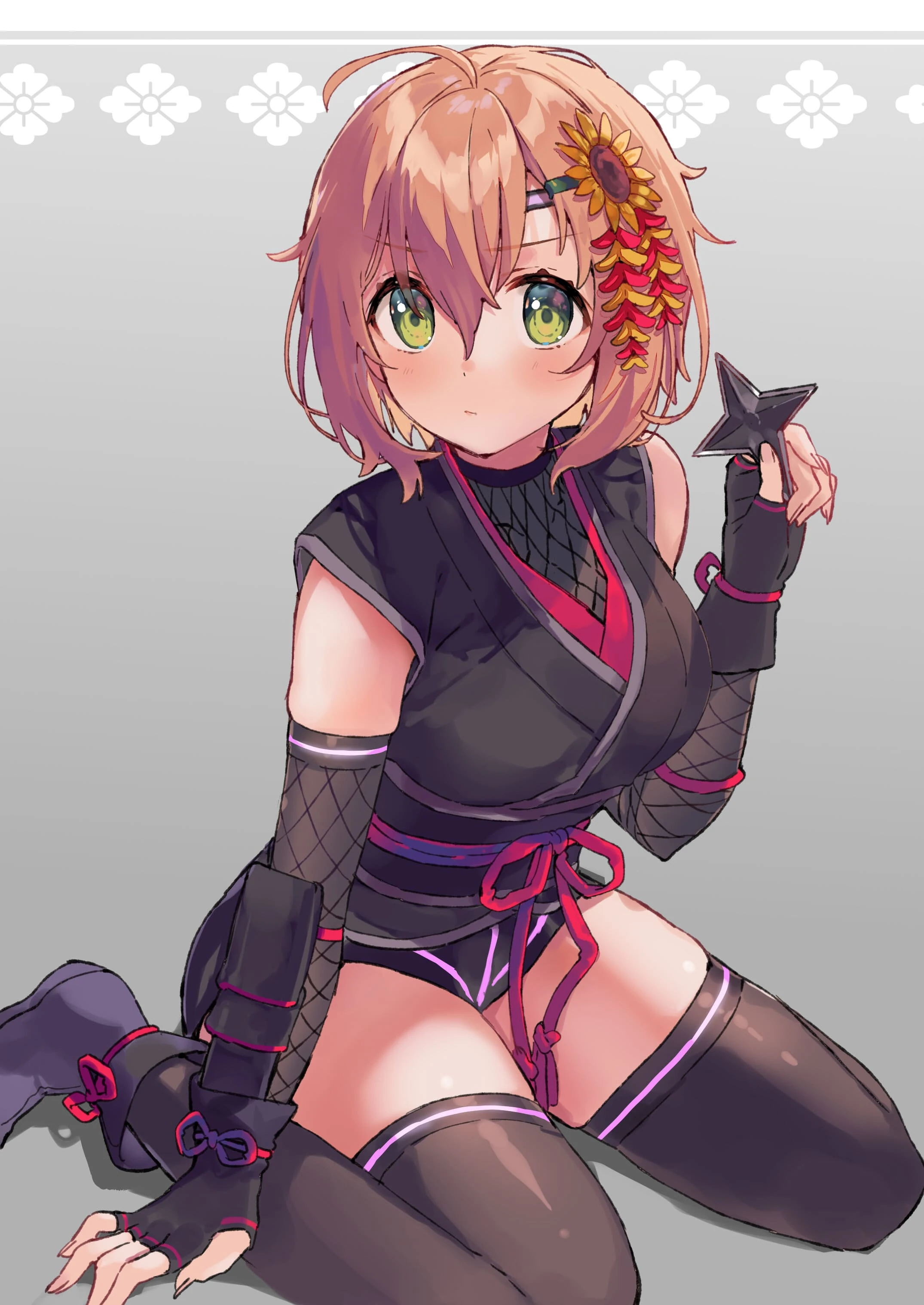 Ninja Outfit Illustration<br>by Nana