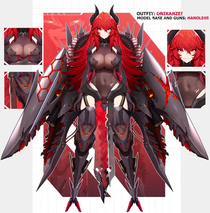 Zentreya Nihilister Cosplay Reference OniKanzei