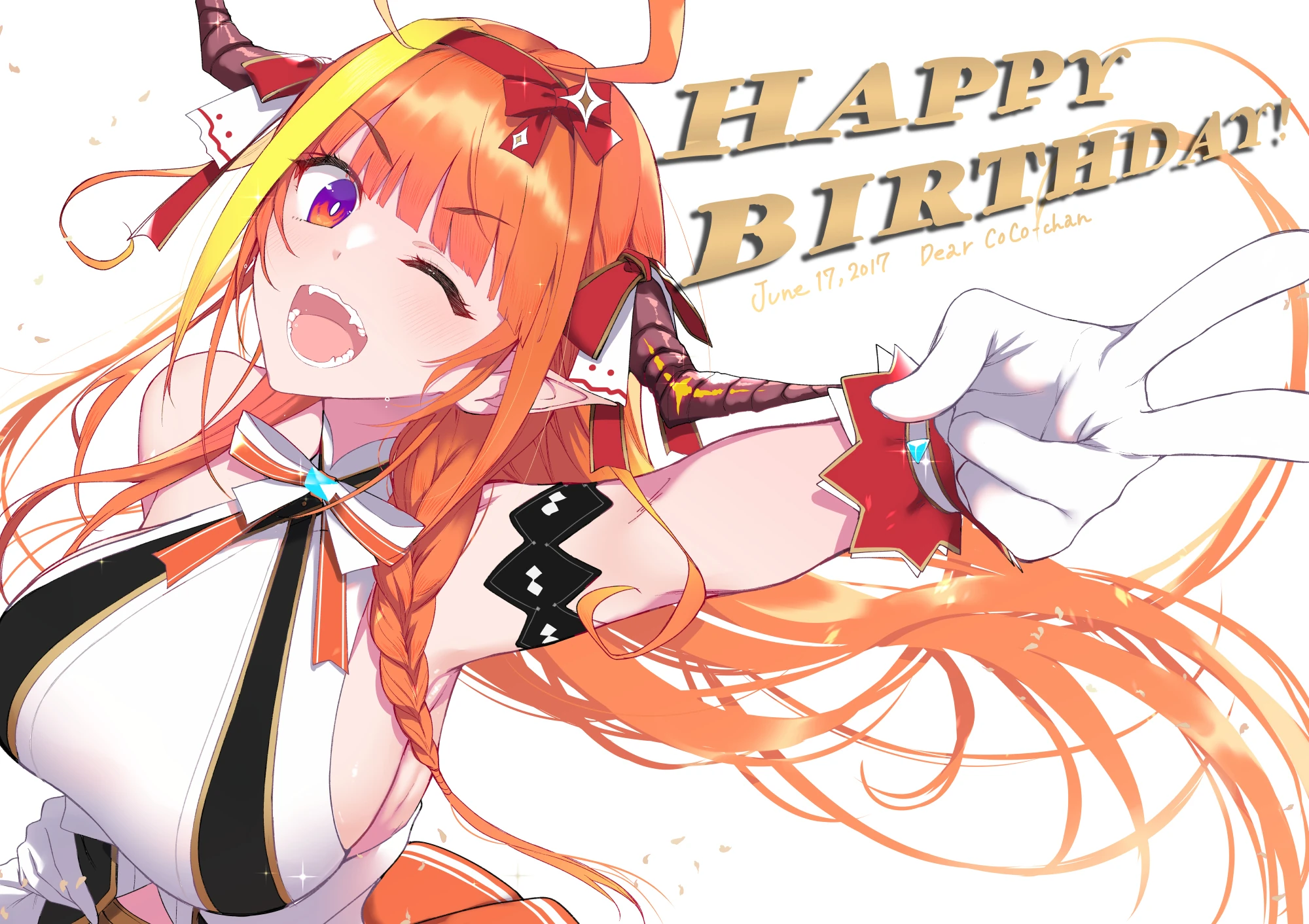 Kiryu Coco's 2021 Birthday Illustration