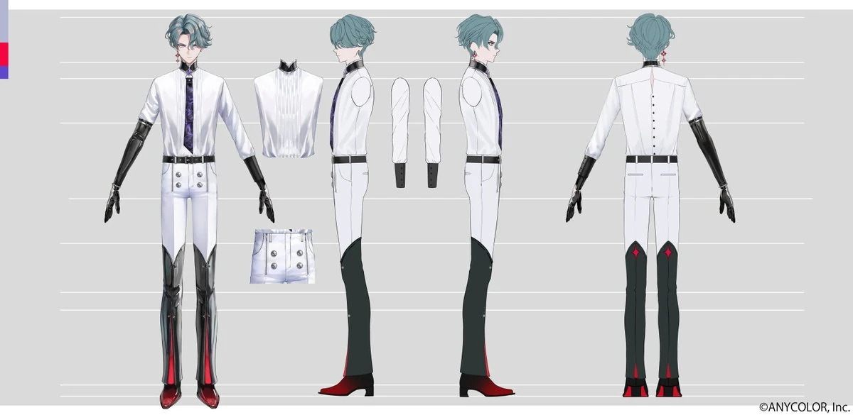 Reference Sheet White Shirt