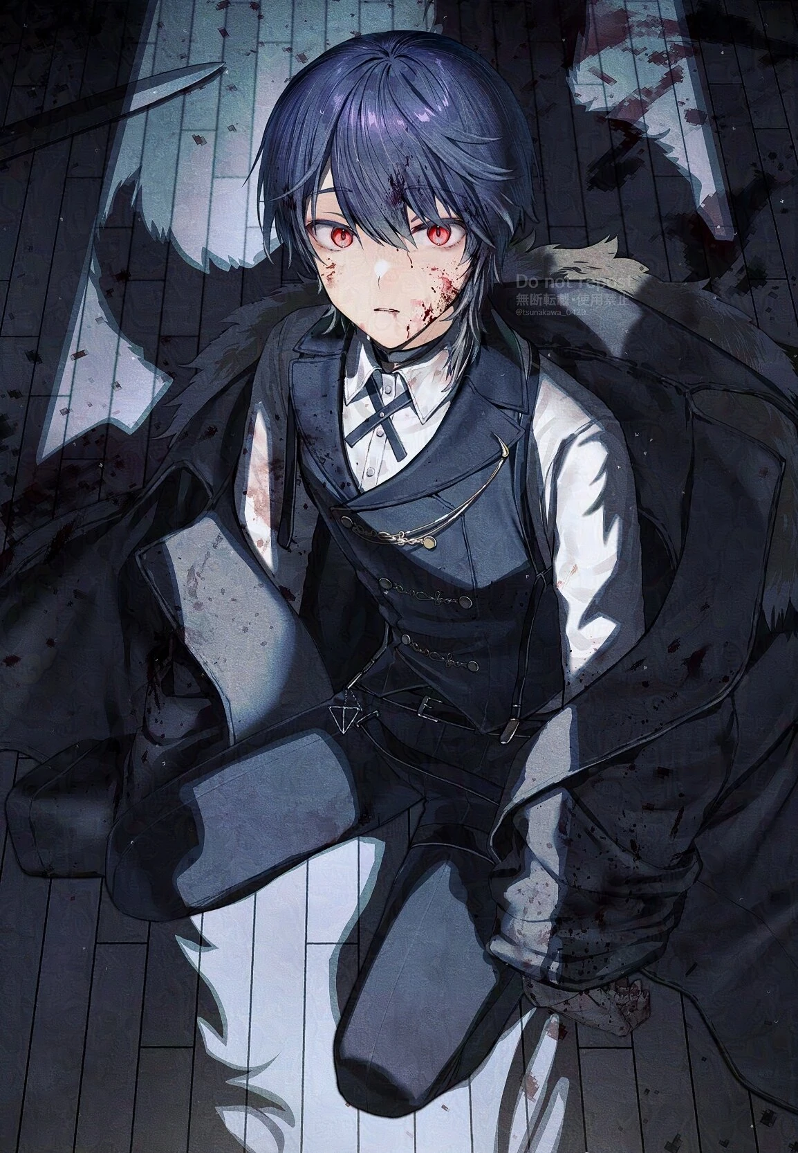 memoirs Artbook Cover Illustration by Tsunakawa