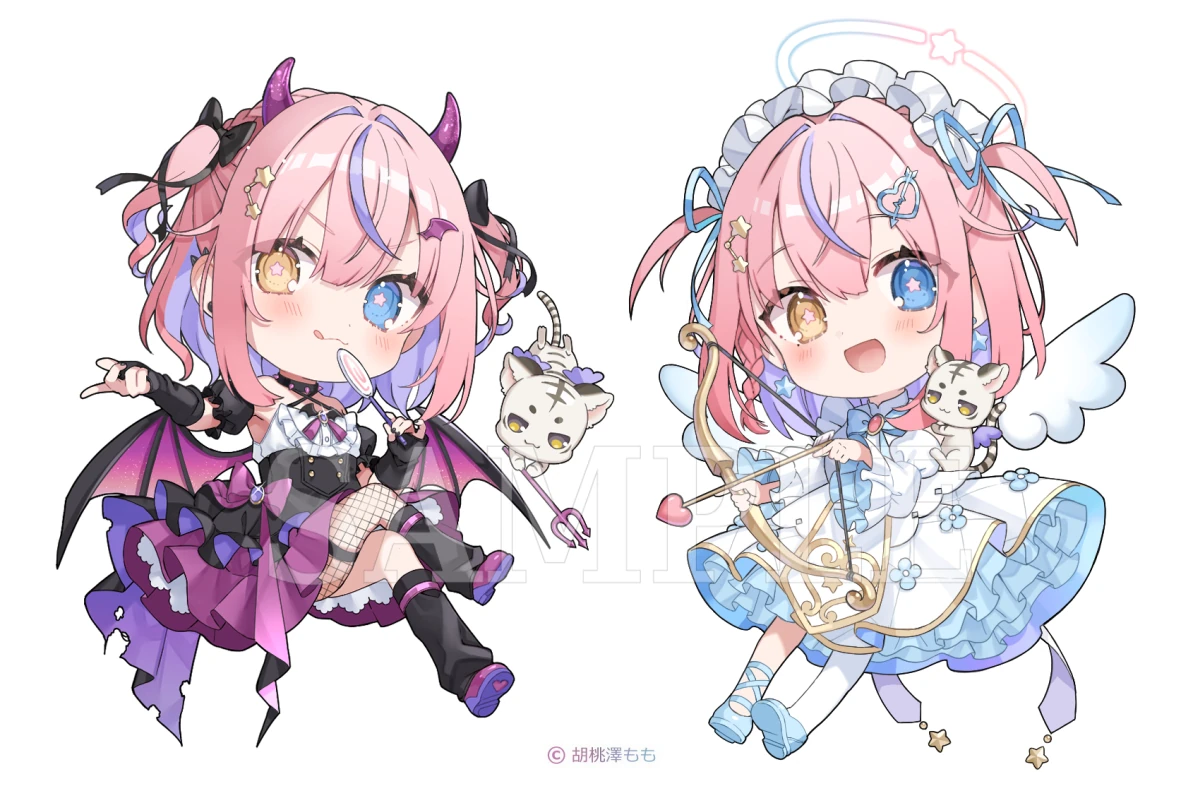 2025 Birthday Big Cushion and Acrylic Umbrella Marker<br>by Sakura Shiori