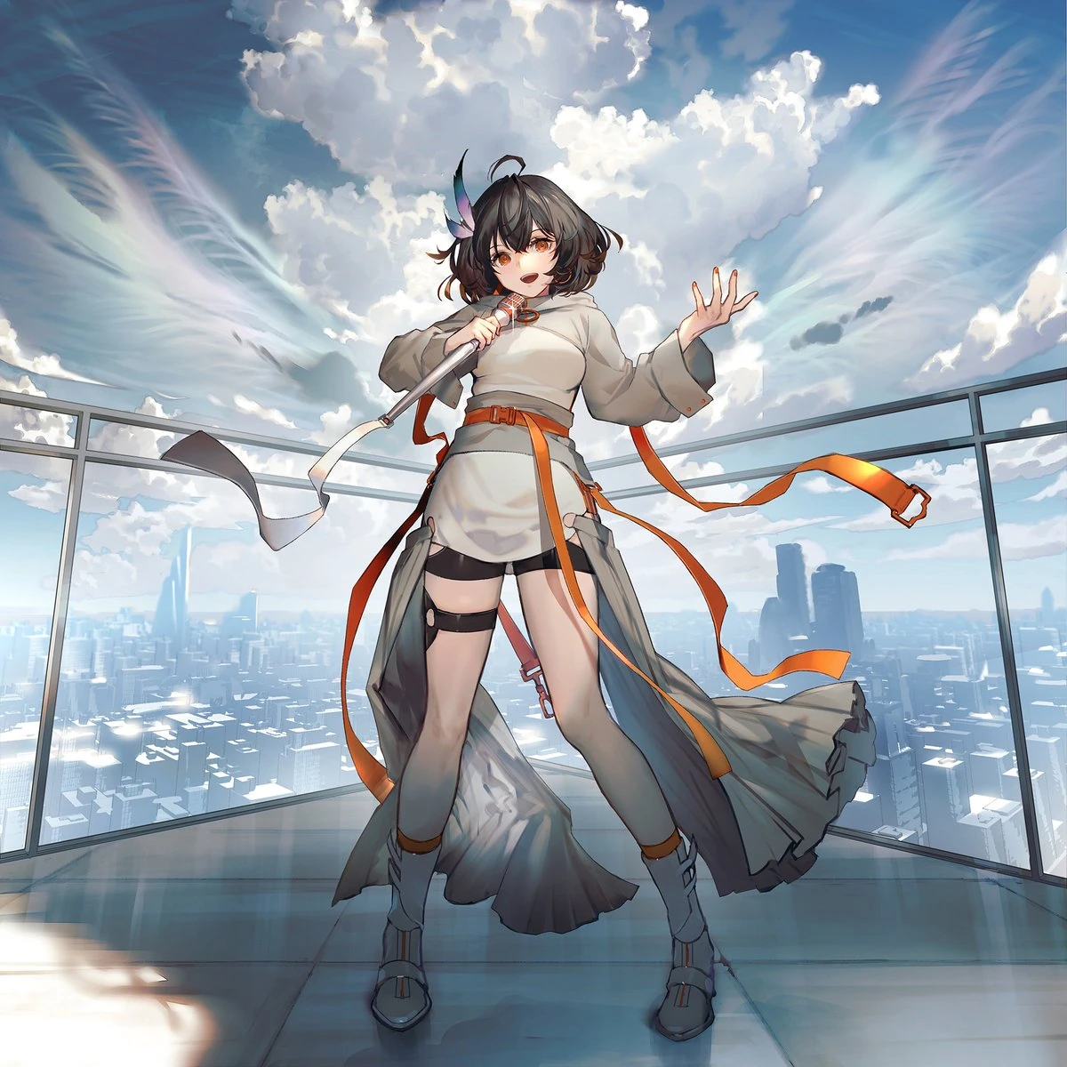 Sorairo Days Illustration<br>by Umiu Geso