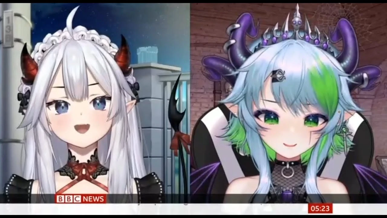 Froot and Veibae on BBC NEWS