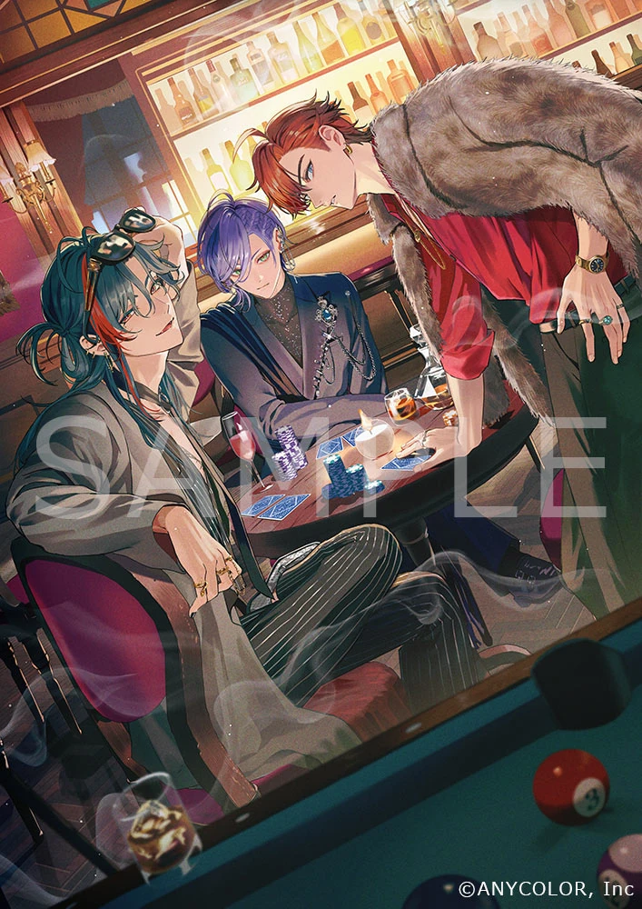 Nighthawks Limited Album B Illustration by nanafuji