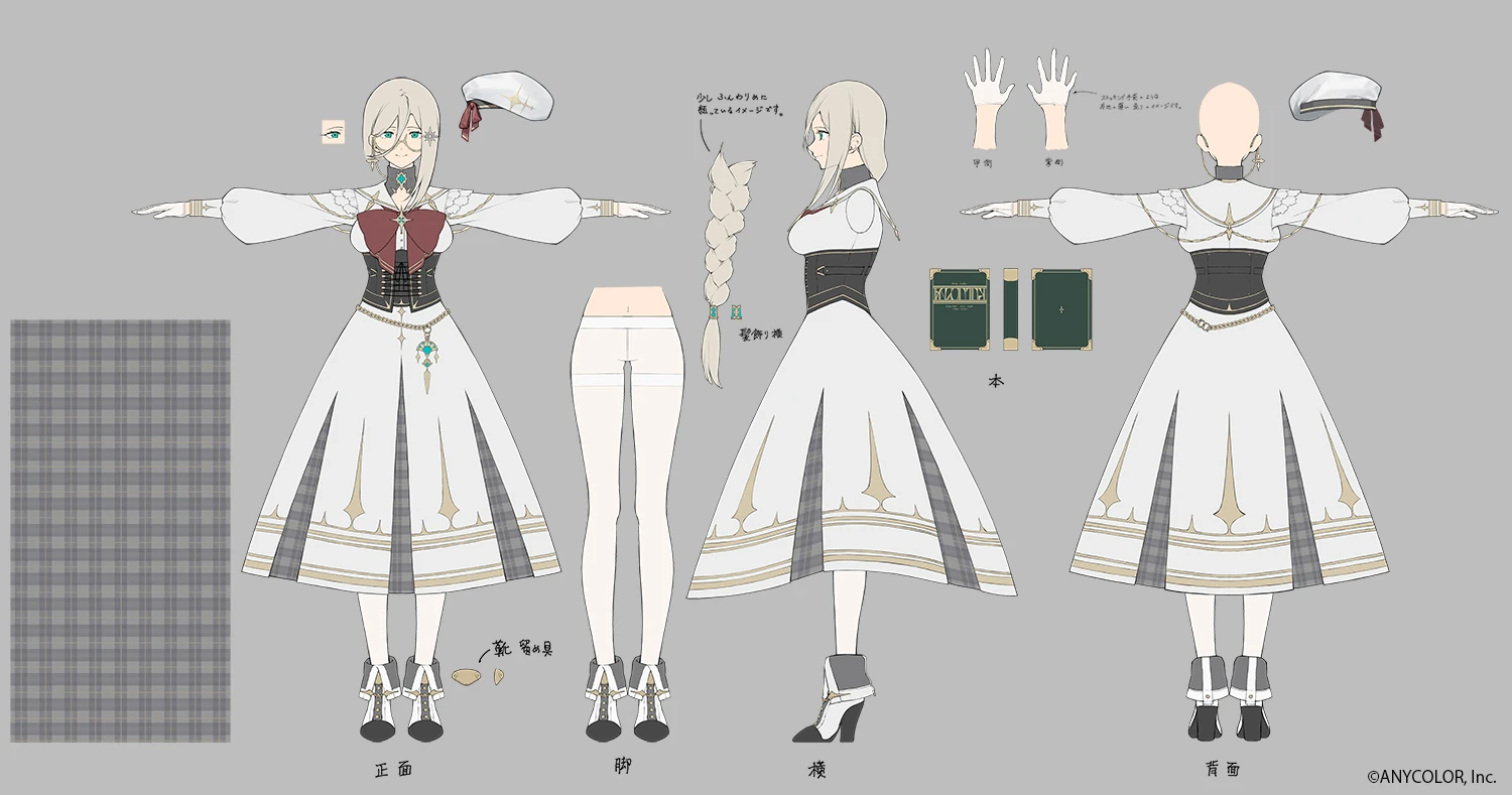 Reference Sheet (T-pose)