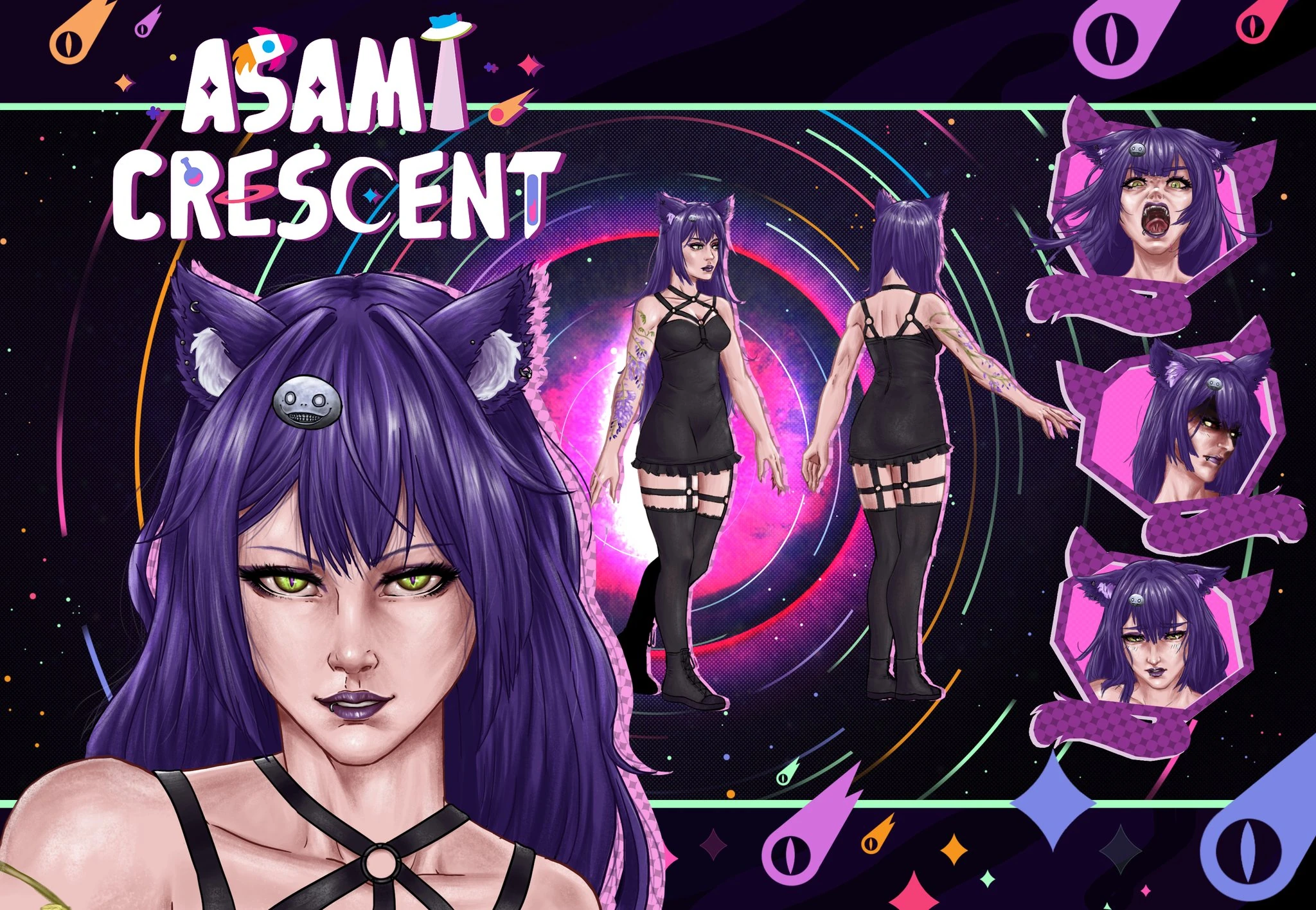 Reference Sheet by Iz'abee