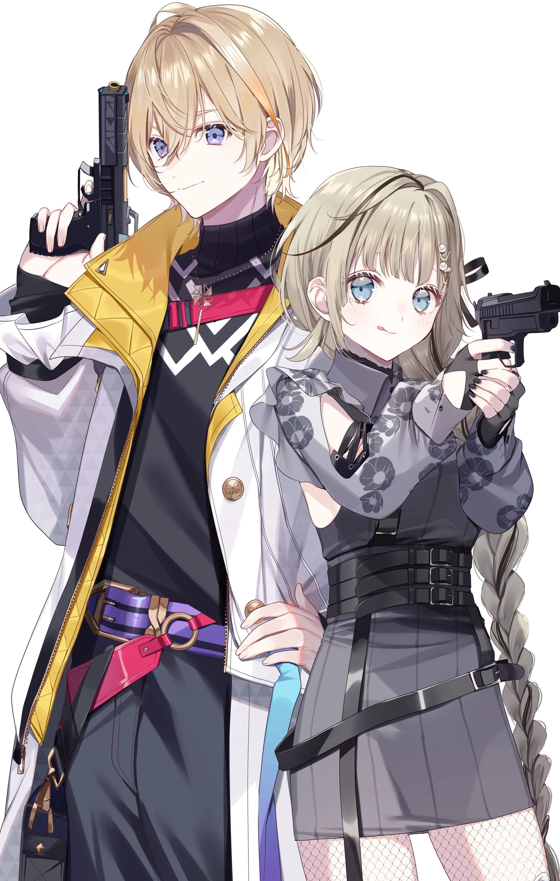 [[Fura Kanato]] and Hanabusa Lisa by [https://x.com/z3_cut/status/1787468039837077744 Misumi]