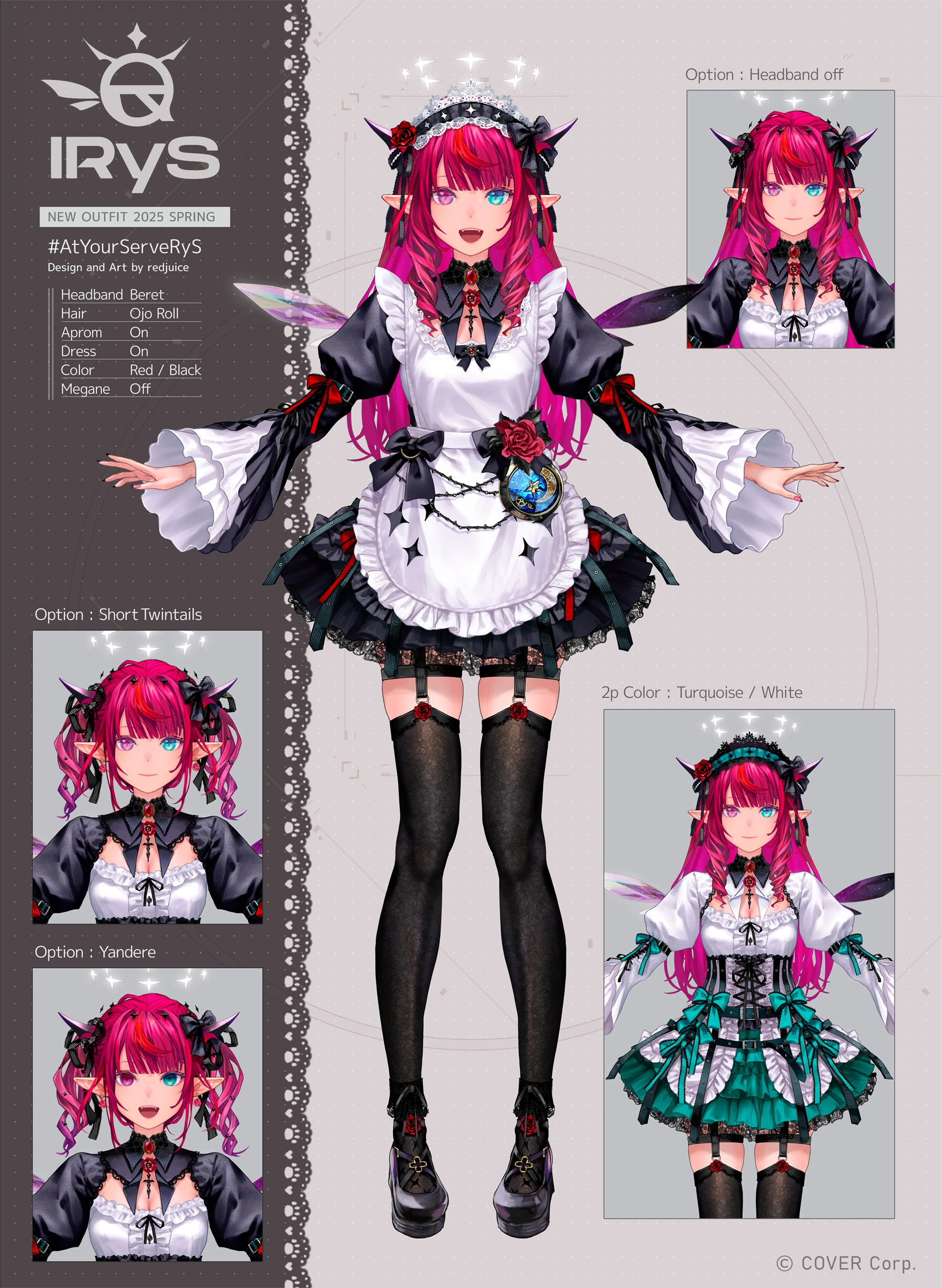 Fifth Costume Variants<br>by redjuice