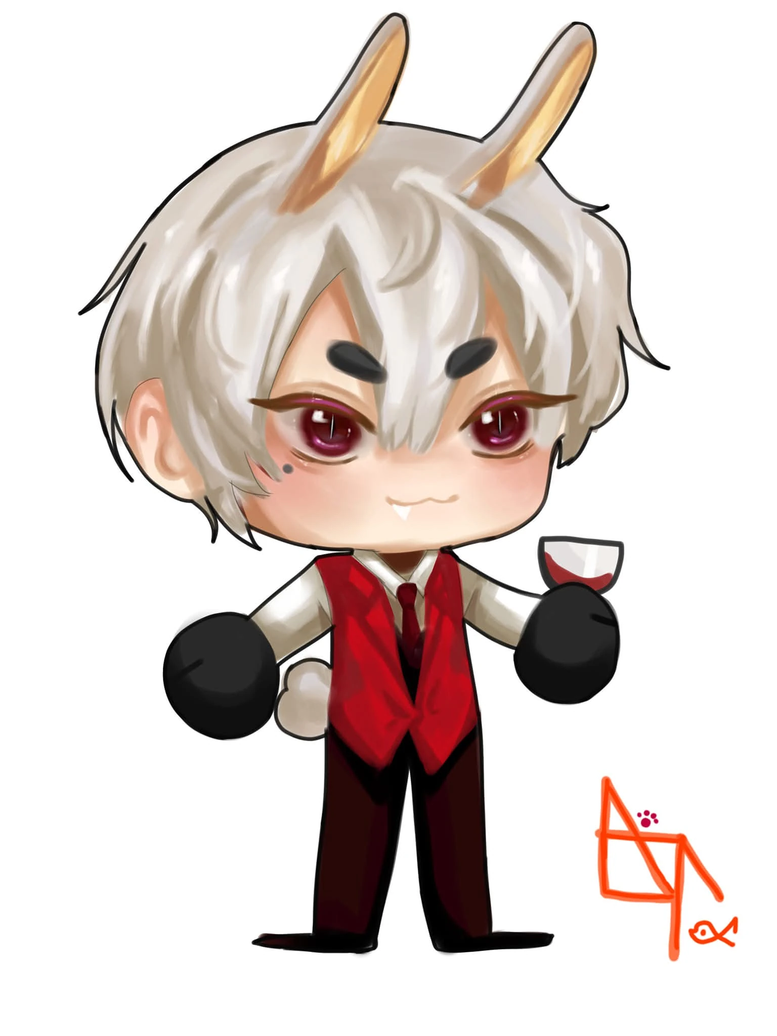Nyom Nom's Chibi emote Jiyuu