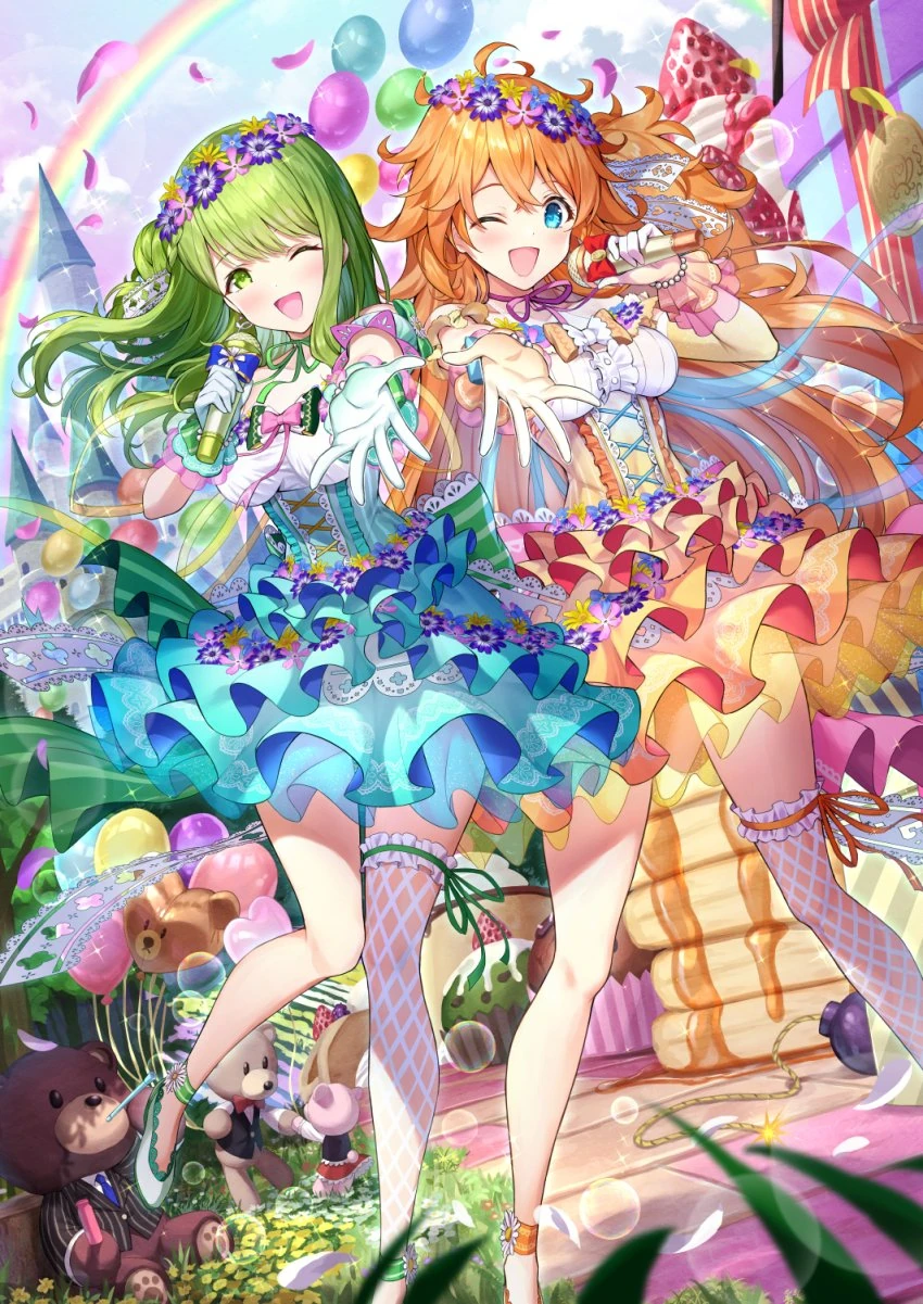 Petit fleurs 1st LIVE Illustration<br>by Mata Nonki