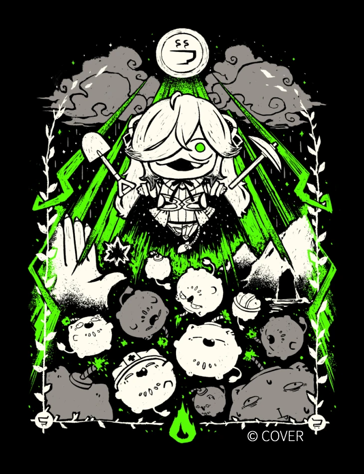 5th Anniversary Work is Fun! T-Shirt by Misa Neki