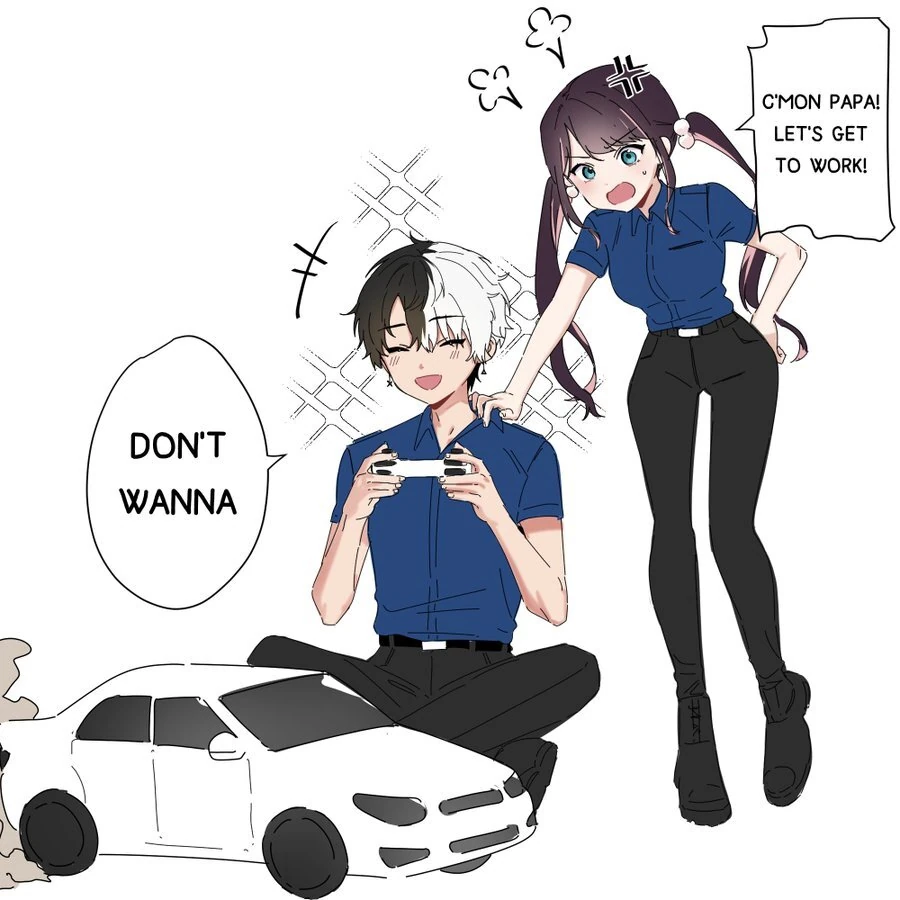 [[Kamito|Papa]] and Nazupi by [https://twitter.com/hievasp/status/1683444818889035776 Hieh]