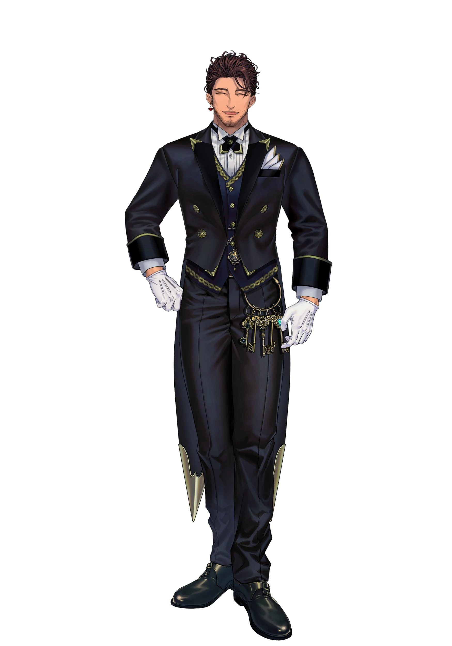 Demon Butler Outfit With Tailcoat