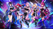 hololive STAGE World Tour '25 -Synchronize!- Key Visual by Pisuke
