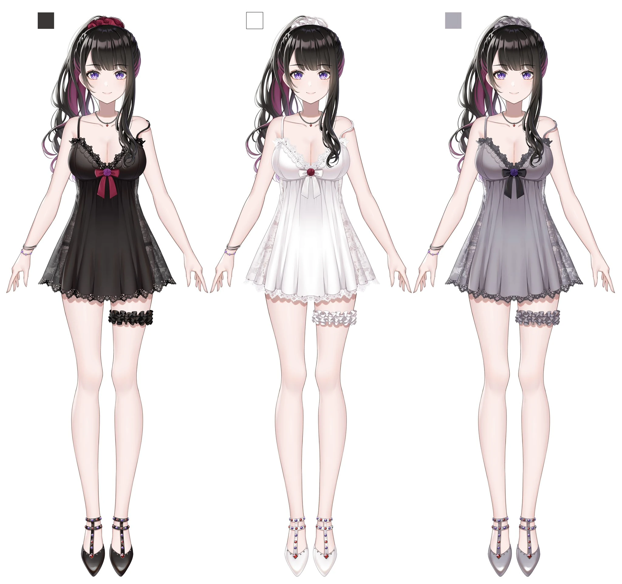Second Costume Variants<br>by MAIRO