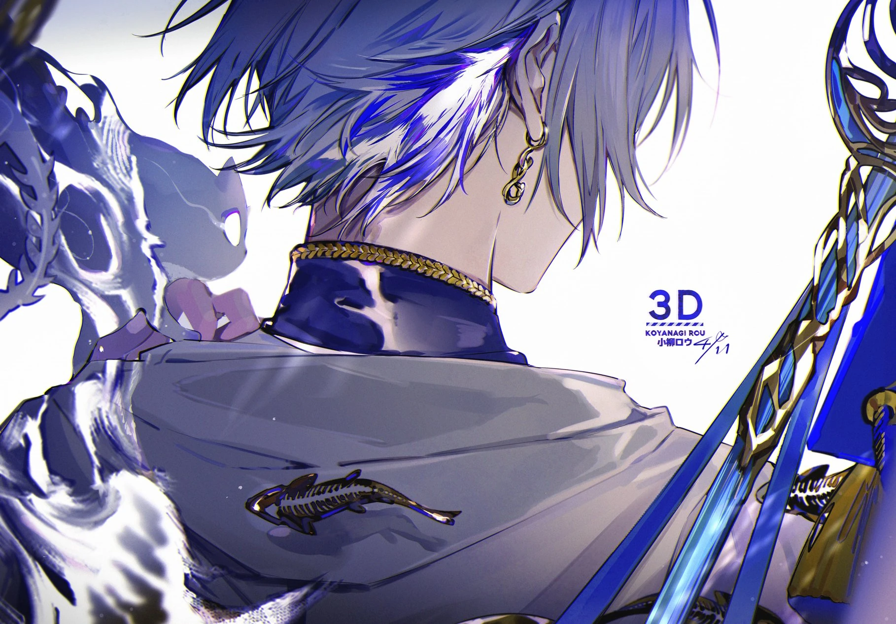 3D Model Debut Commemorative Illustration<br>by Suou