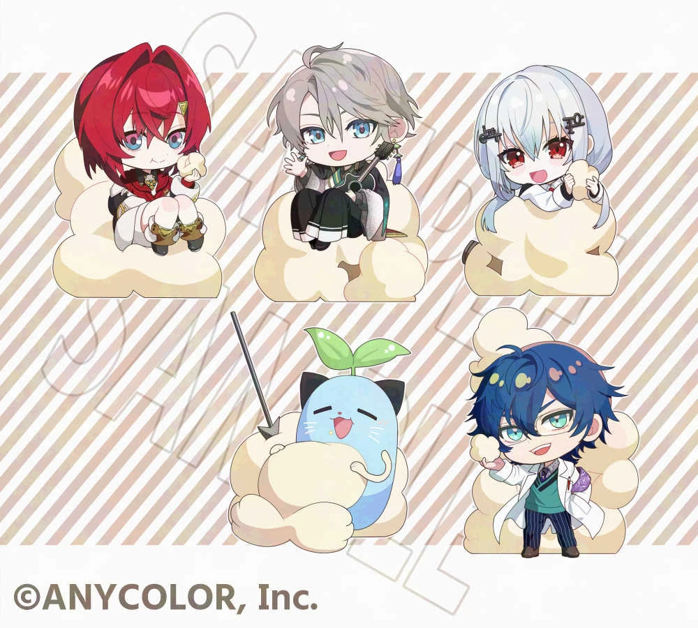 NIJISANJI Popcorn 2 Collaboration Chibi Illustration <br>by Inouchi