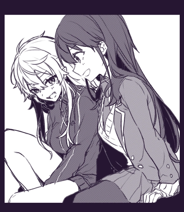 Sanya and Kenmochi Toko by Yamabukiiro