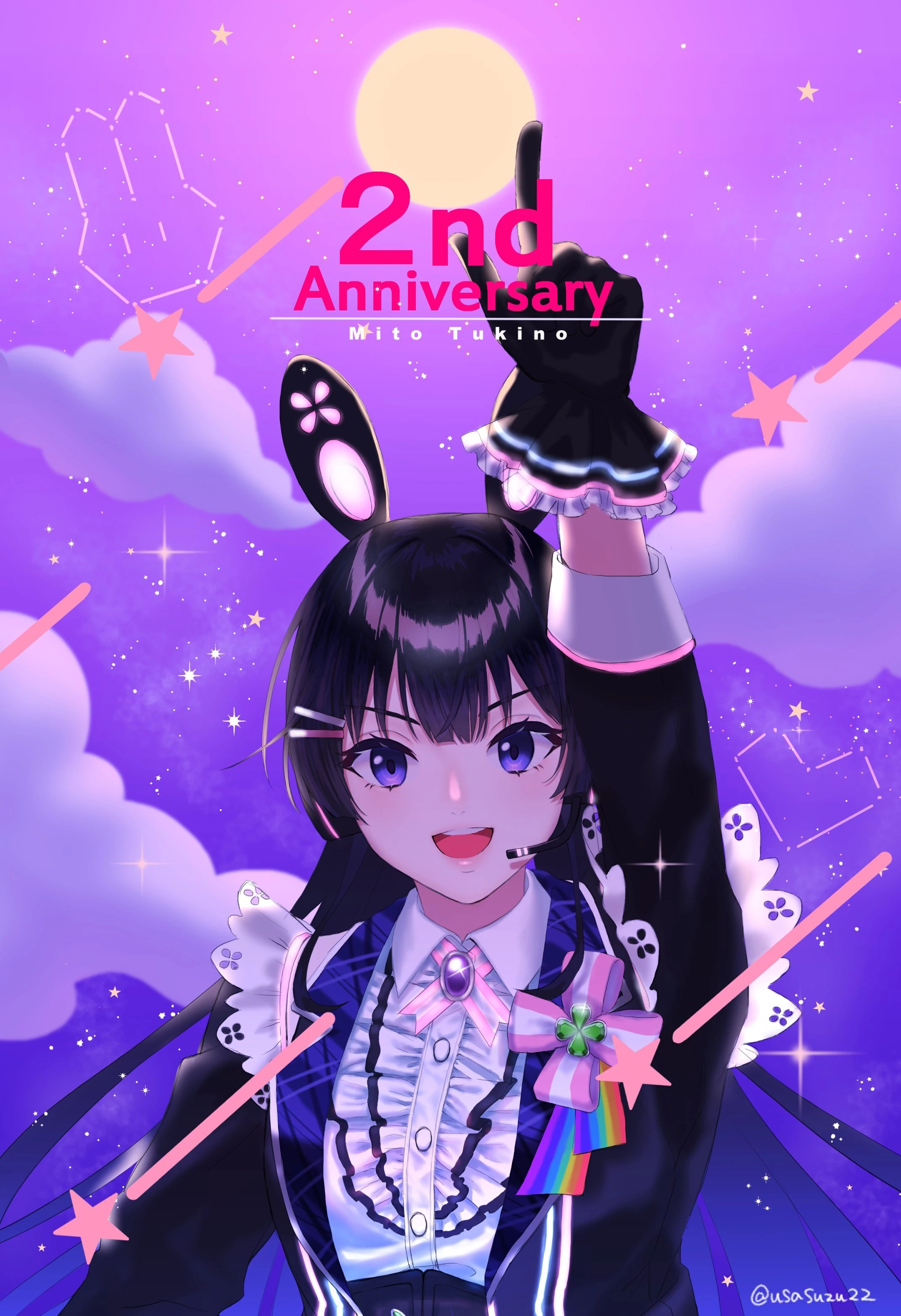 2nd Anniversary Illustration<br>by usasuzu