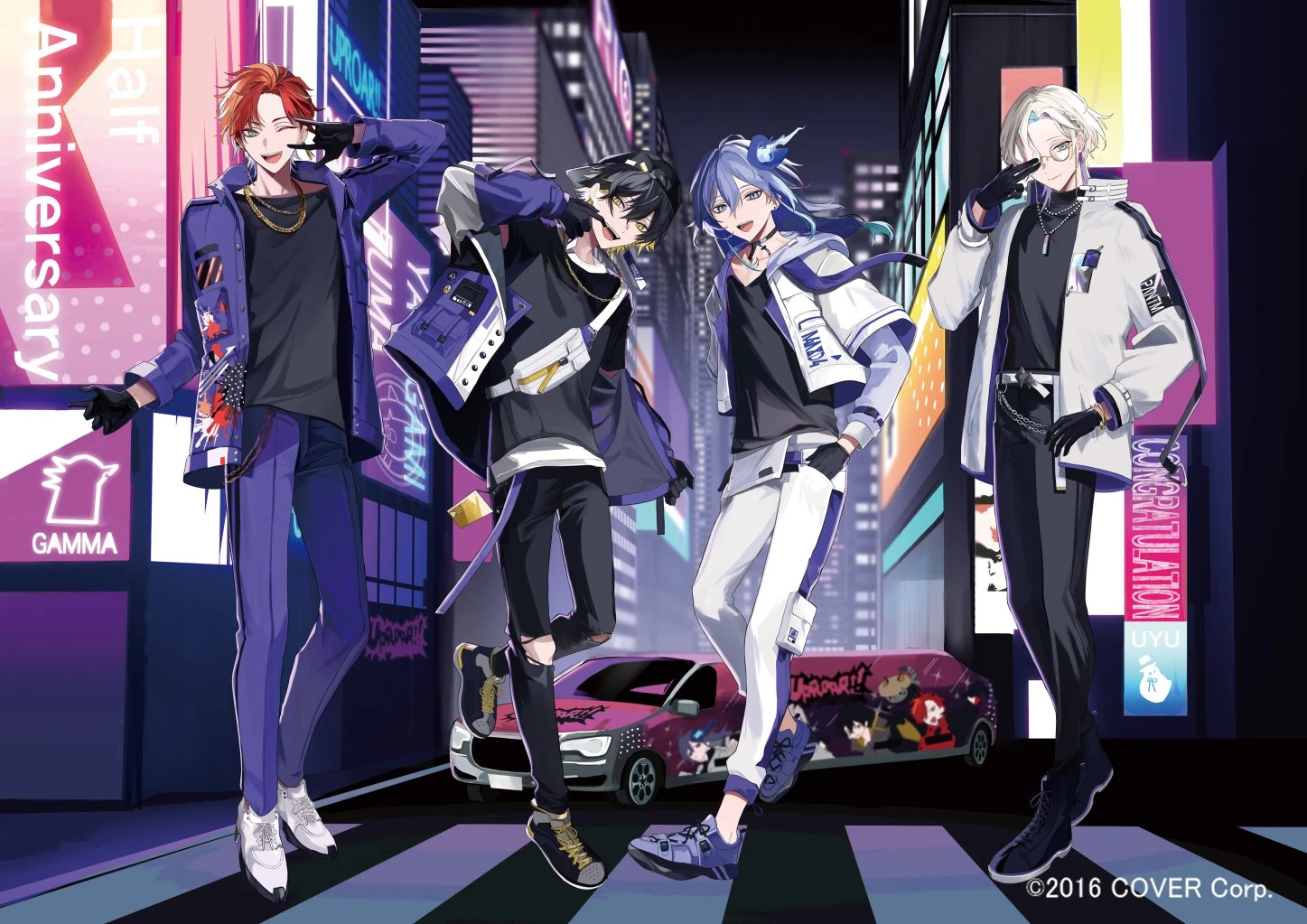 UPROAR!! Half-Anniversary Goods Illustration<br>by Kushiro Kuki