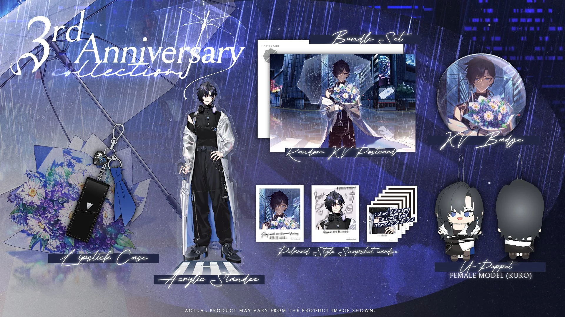 3rd Anniversary Merchandise Goods