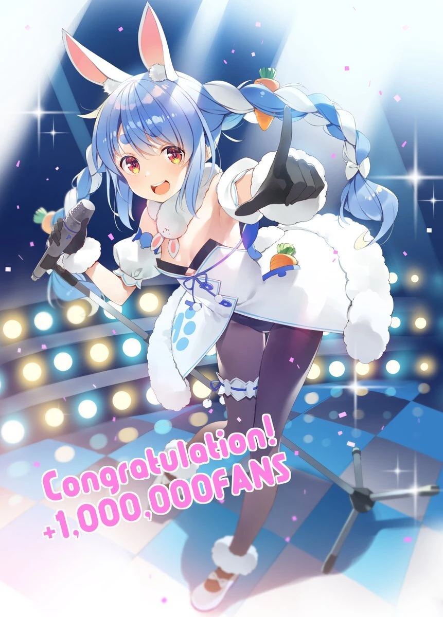 1 Million Subscribers Illustration<br>by Yuuki Hagure