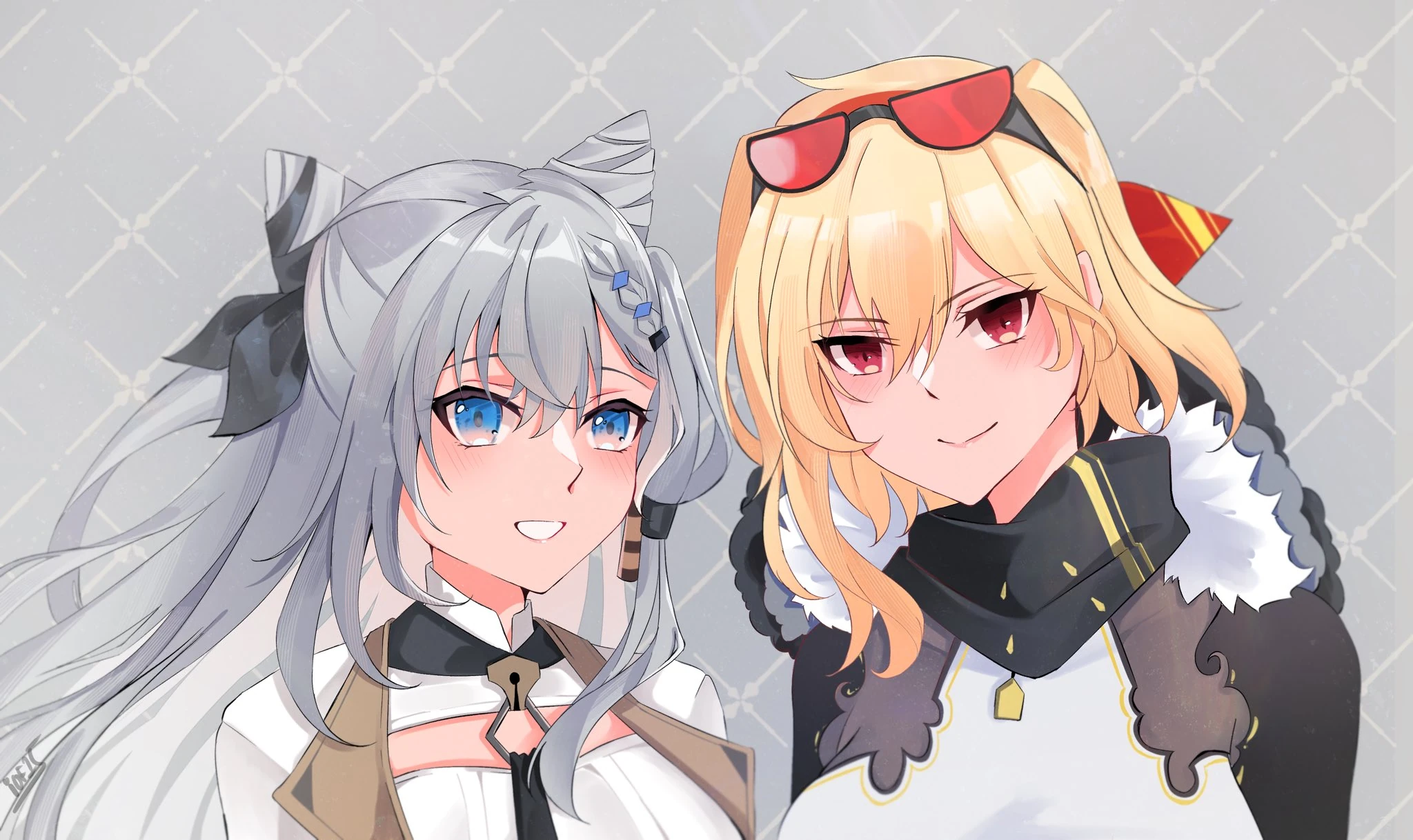 Kaela and Vestia Zeta<br>by Airani Iofifteen