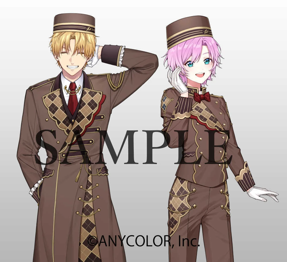 NIJISANJI x Bandai Wafers Card Illustration by Kurono Yuu
