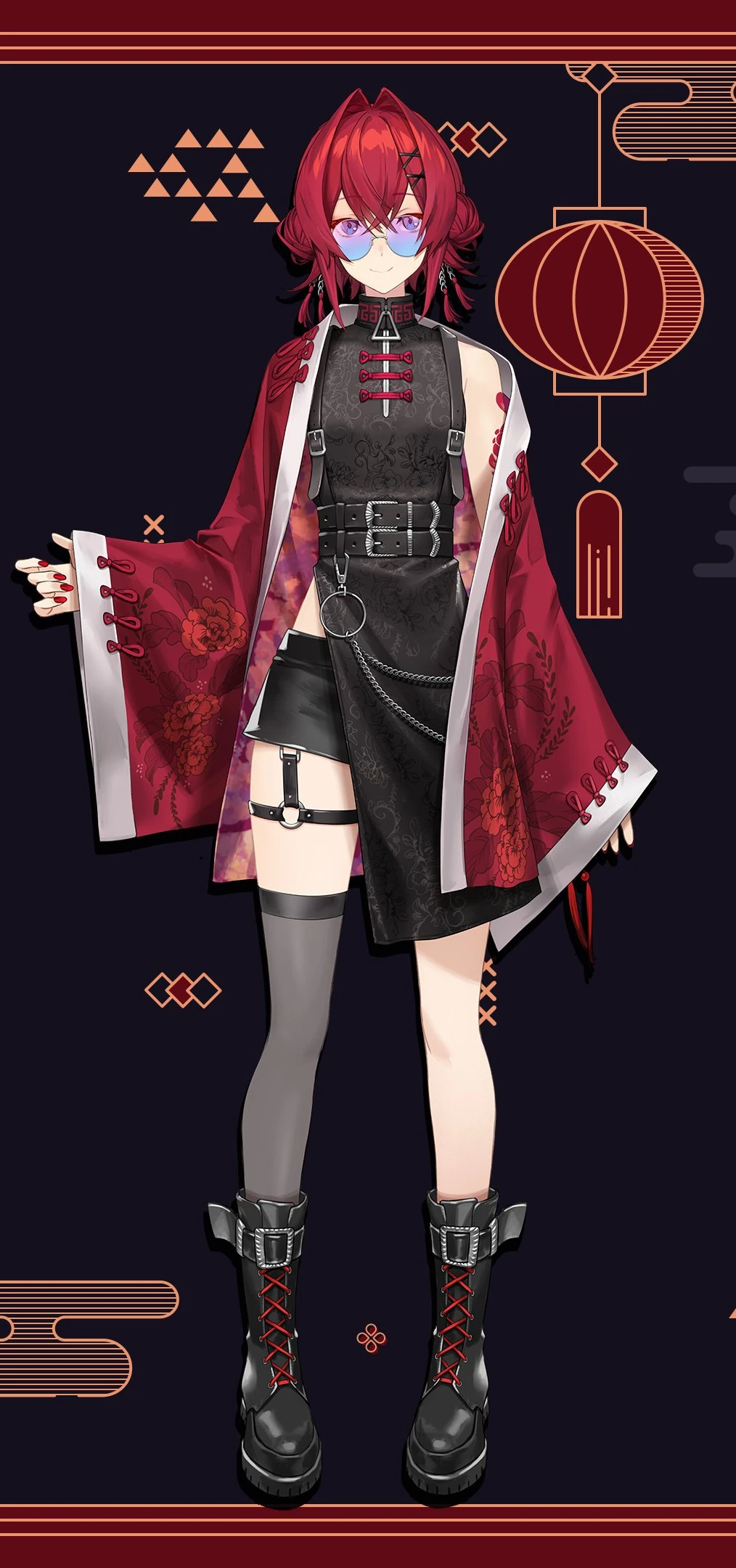 Chinese-Japanese and Western inspired Style Outfit by Asa