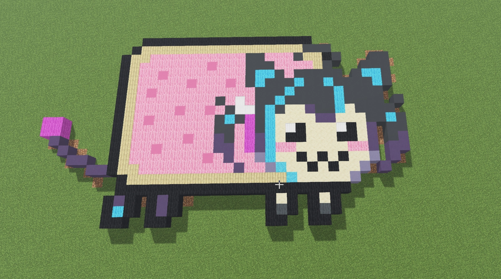 Cyan cat by jupiterbjy