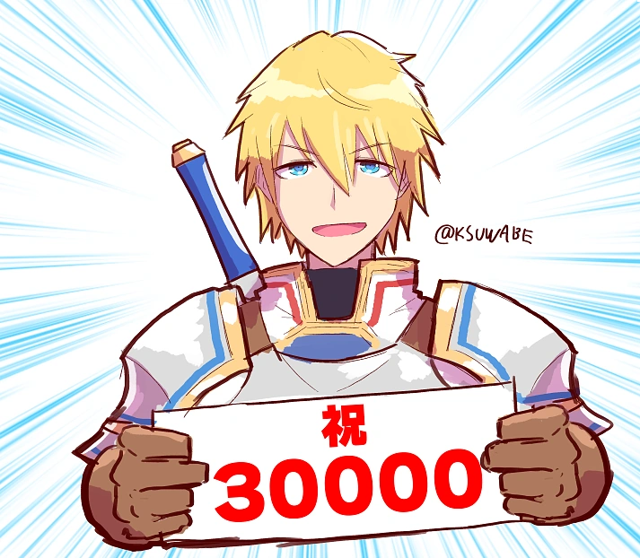 30,000 Subscribers Illustration by K-SUWABE