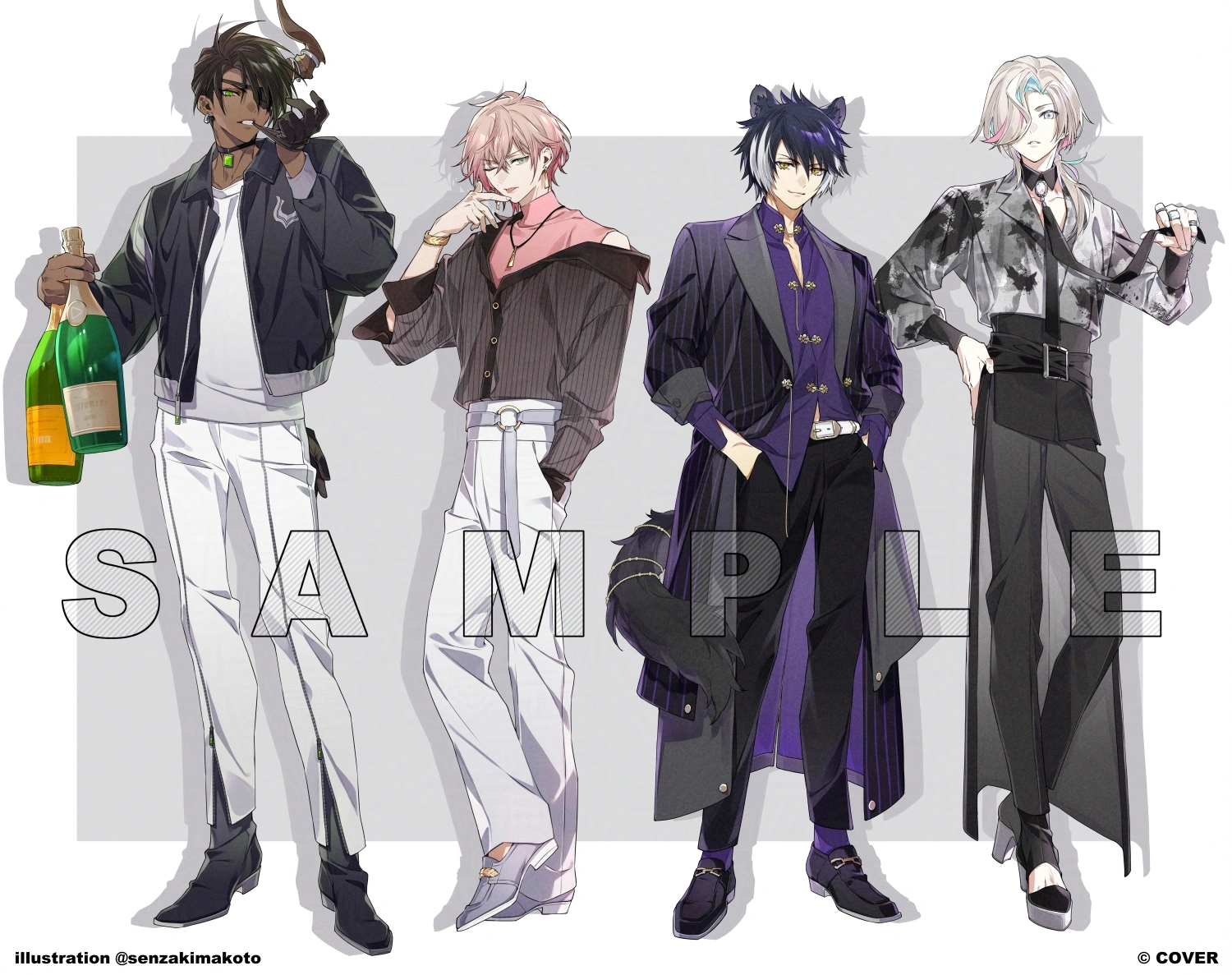 From HUB Collaboration Illustration by Senzaki Makoto