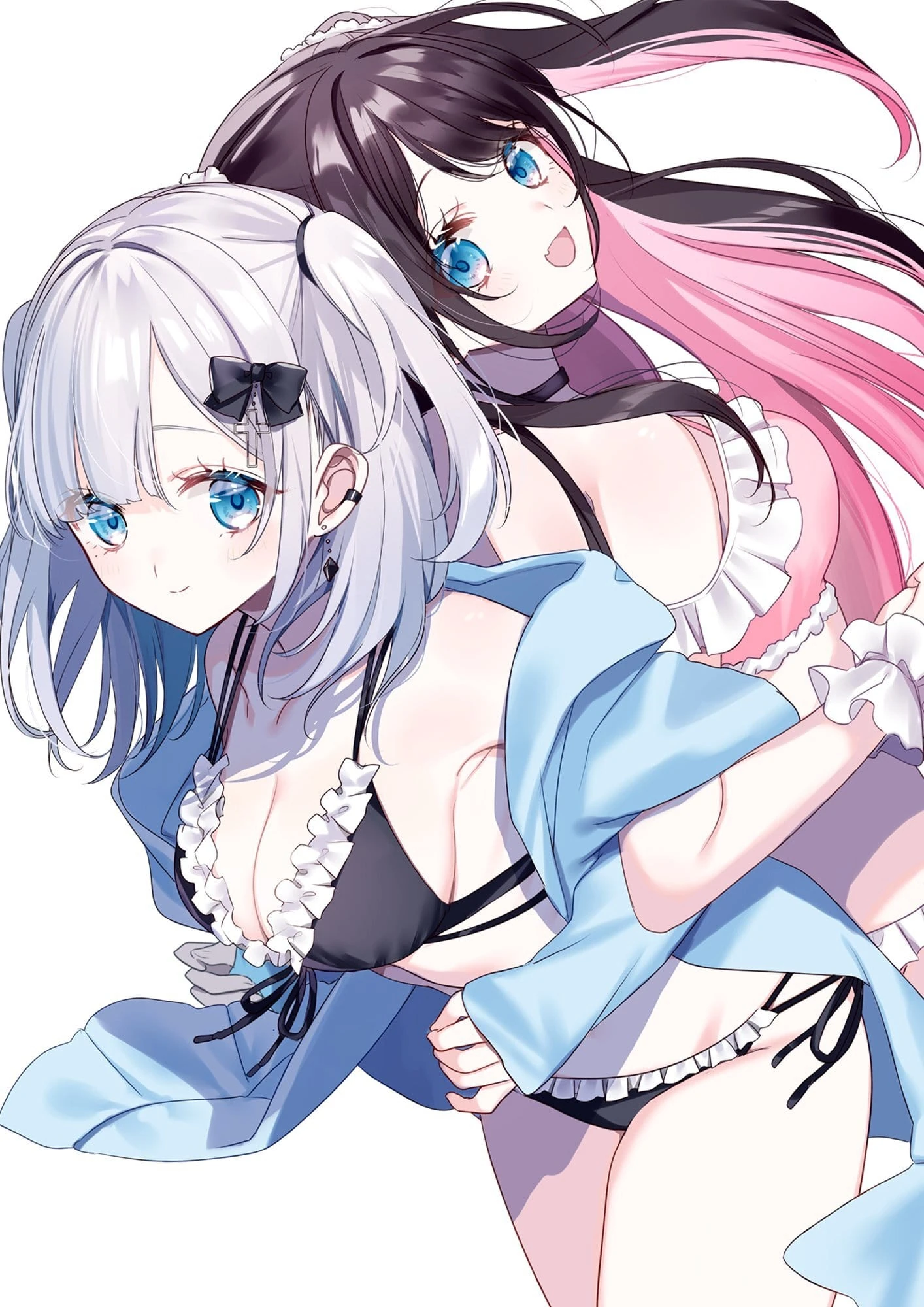 Kaga Sisters by [https://x.com/z3_cut/status/1680605237764329472 Misumi]