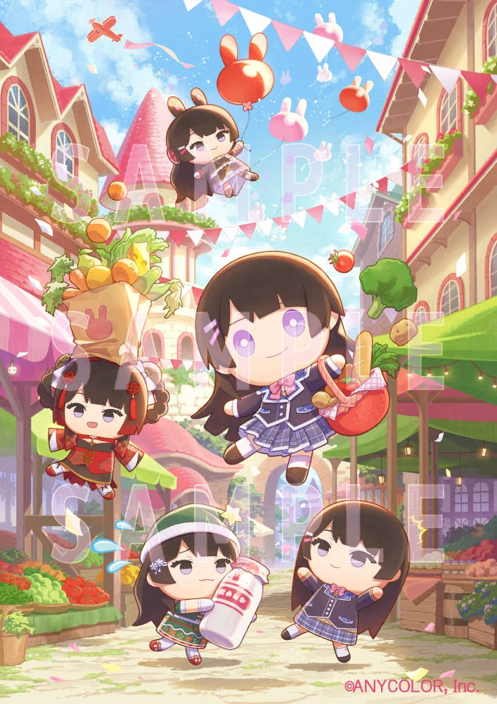 Nijinui 1 Year Anniversary Illustration by Hitsuji