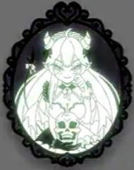 Portrait of Veibae Pin Glows in the Dark by CalMoray