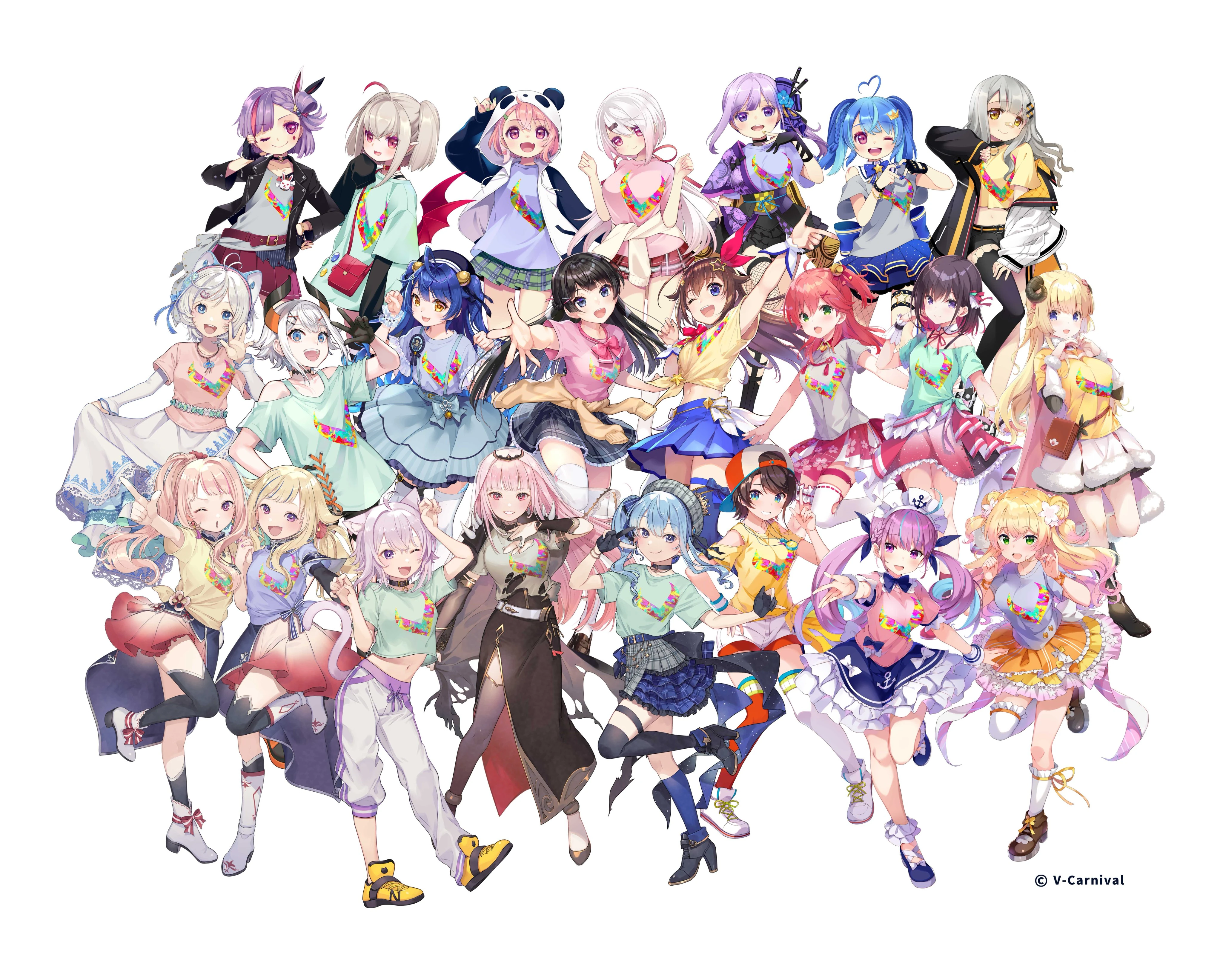 V-Carnival VOL. 2 Illustration<br> by [https://twitter.com/vcarnival_staff/status/1518515160033374208 ERIMO, Sakura Koharu, Tometa Obara, Cherico, and MATSUDA98]