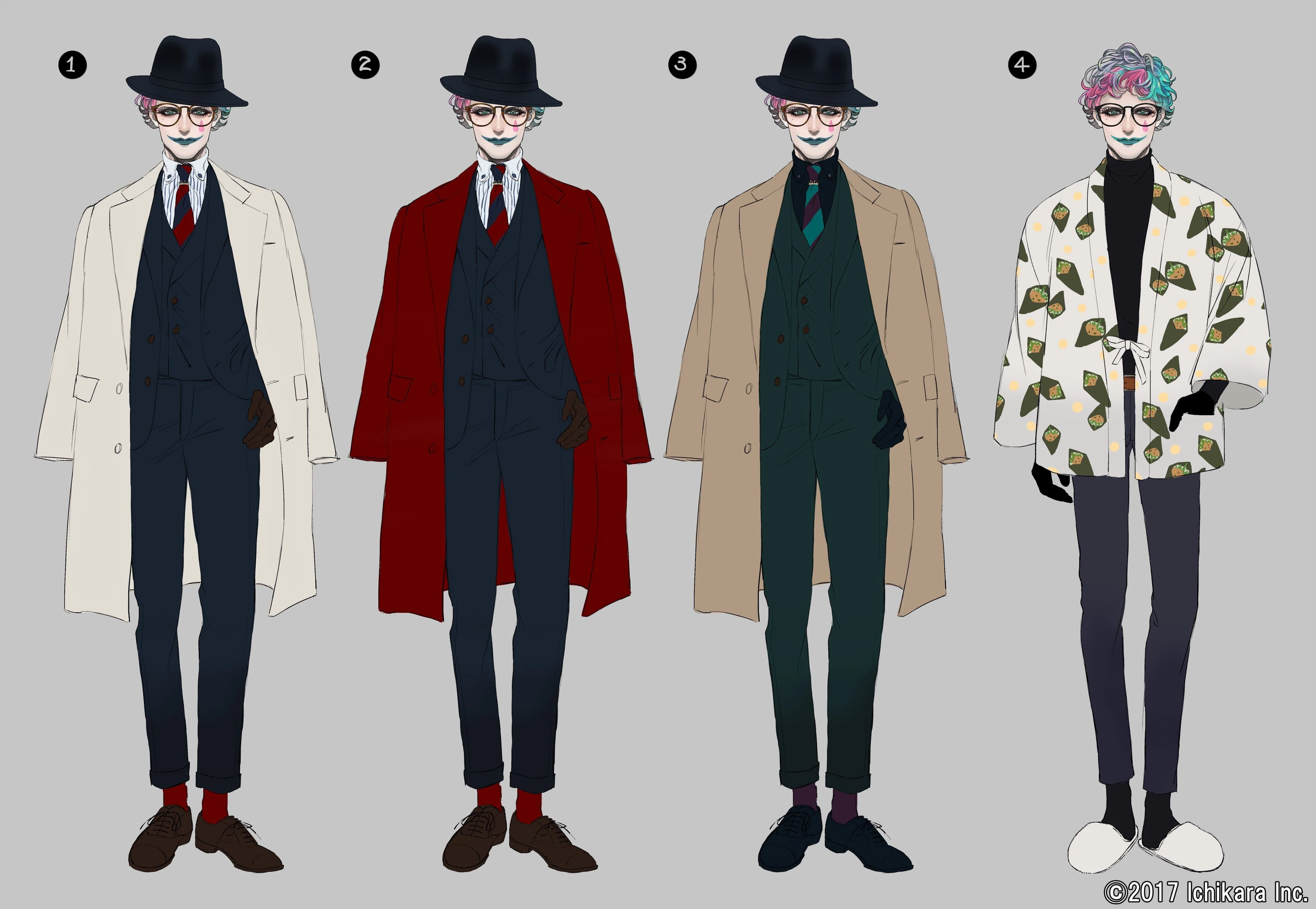 Winter Outfit Concept Designs<br>by Sudou Minoru