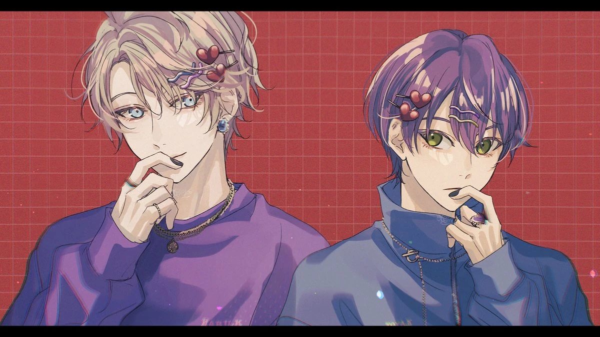 Kenmochi Toya and Kaida Haru by Aikawa Ichiko