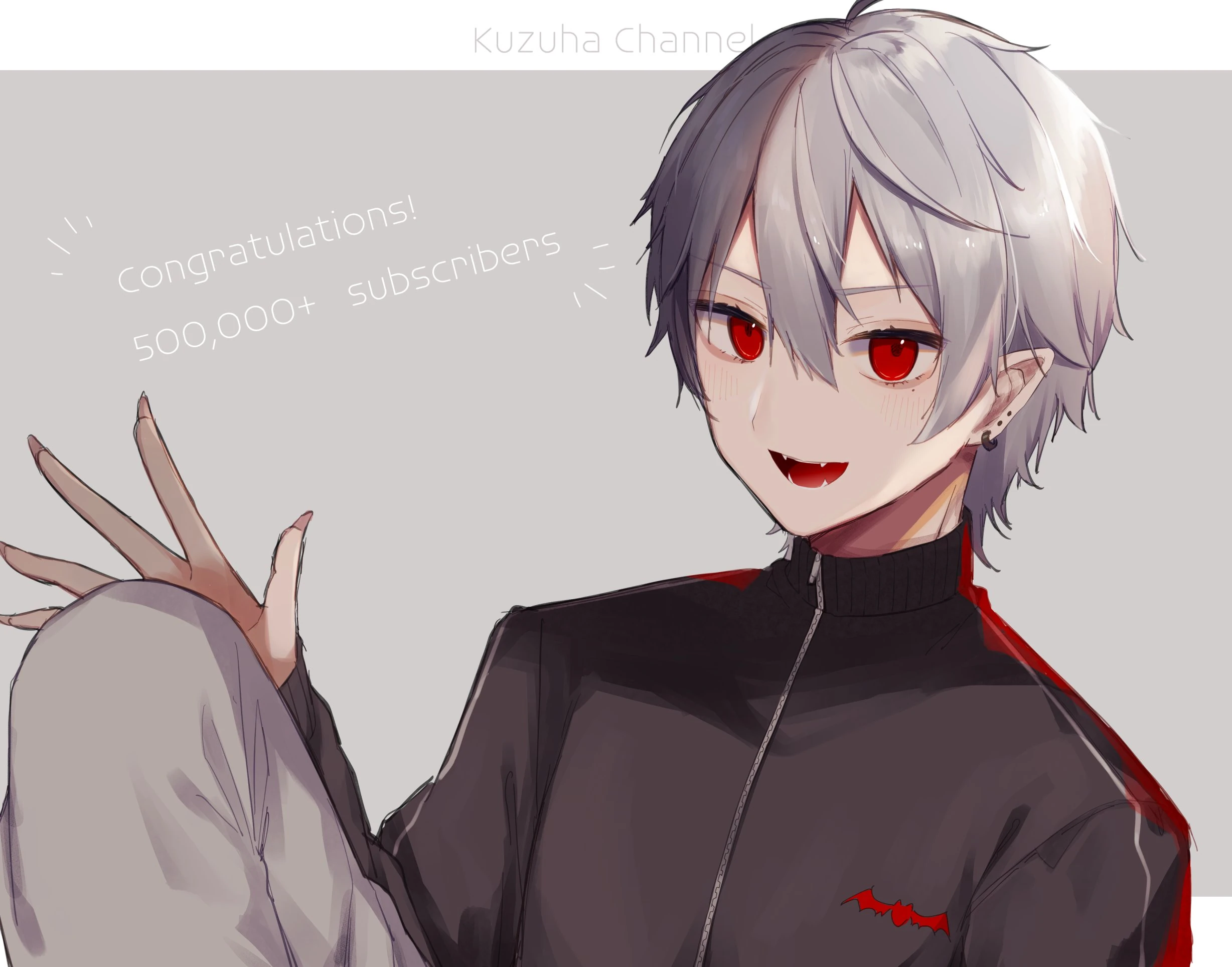500,000 Subscribers Illustration<br>by Shiino Sera